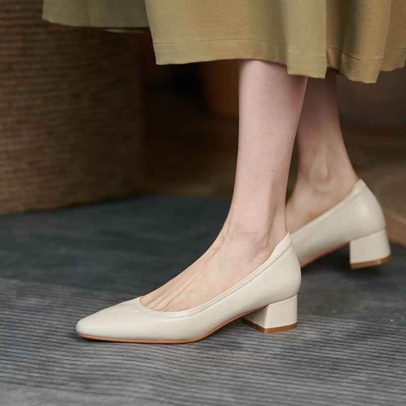 Comfortable High Heels Pumps - Women&