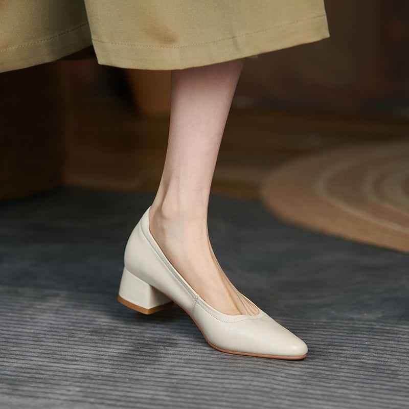 Comfortable High Heels Pumps - Women&