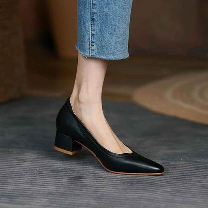 Comfortable High Heels Pumps - Women&