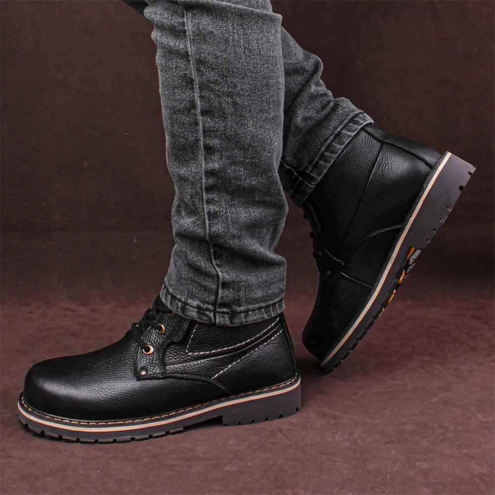 Comfortable Leather Men&