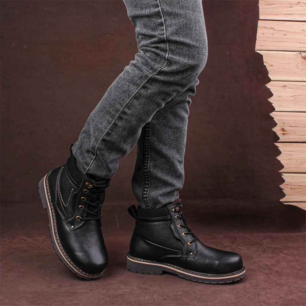 Comfortable Leather Men&