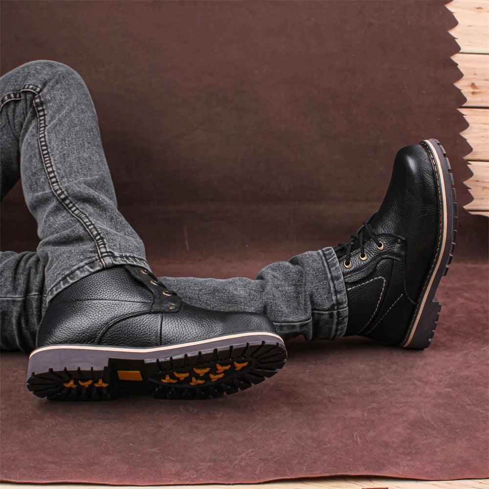 Comfortable Leather Men&