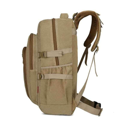 Cool Backpack ACB351 - Multifunction Canvas Bag For Laptop - Touchy Style