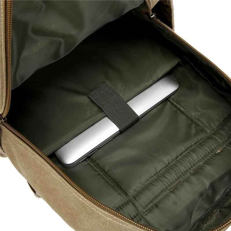 Cool Backpack ACB351 - Multifunction Canvas Bag For Laptop - Touchy Style .