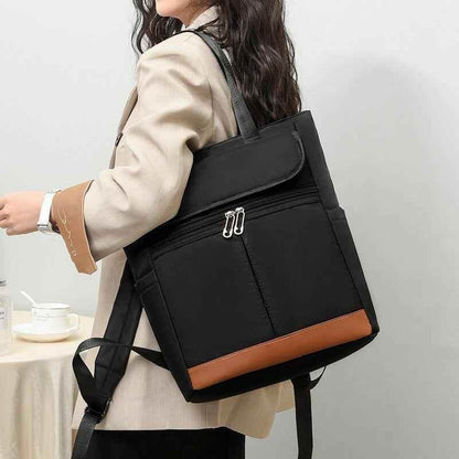 Cool Backpack - Fashion Waterproof Oxford Large Capacity (QD148) - Touchy Style
