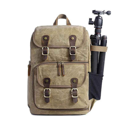 Cool Backpacks - Canvas Leather Rucksacks - Multifunction Fashion - CB001 - Touchy Style