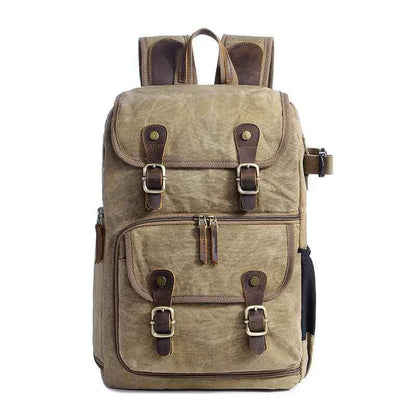 Cool Backpacks - Canvas Leather Rucksacks - Multifunction Fashion - CB001 - Touchy Style