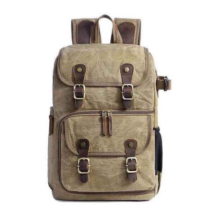 Cool Backpacks - Canvas Leather Rucksacks - Multifunction Fashion - CB001 - Touchy Style