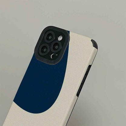 Cover your iPhone 14, 13, 12, 11, Pro Max, Mini, 6, 7, 8 Plus, and SE 2 with the Graffiti Blue Creamy Cute Phone Cases. - Touchy Style