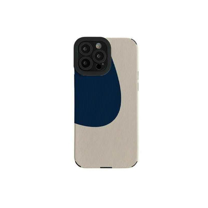 Cover your iPhone 14, 13, 12, 11, Pro Max, Mini, 6, 7, 8 Plus, and SE 2 with the Graffiti Blue Creamy Cute Phone Cases. - Touchy Style