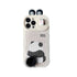 Cute 3D Ear Panda Phone Case for iPhone 15 Pro Max, 14, 13, 11, and 12 - Cover - Touchy Style
