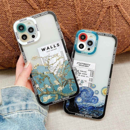 Cute Art Painting Design Phone Cases for iPhone 7, 8 Plus, X, XR, XS Max, 11, 12, 13, 14 Pro - Covers - Touchy Style .