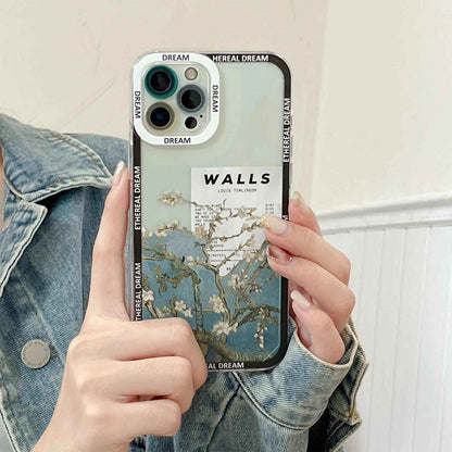 Cute Art Painting Design Phone Cases for iPhone 7, 8 Plus, X, XR, XS Max, 11, 12, 13, 14 Pro - Covers - Touchy Style .