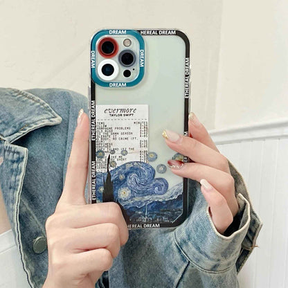 Cute Art Painting Design Phone Cases for iPhone 7, 8 Plus, X, XR, XS Max, 11, 12, 13, 14 Pro - Covers - Touchy Style
