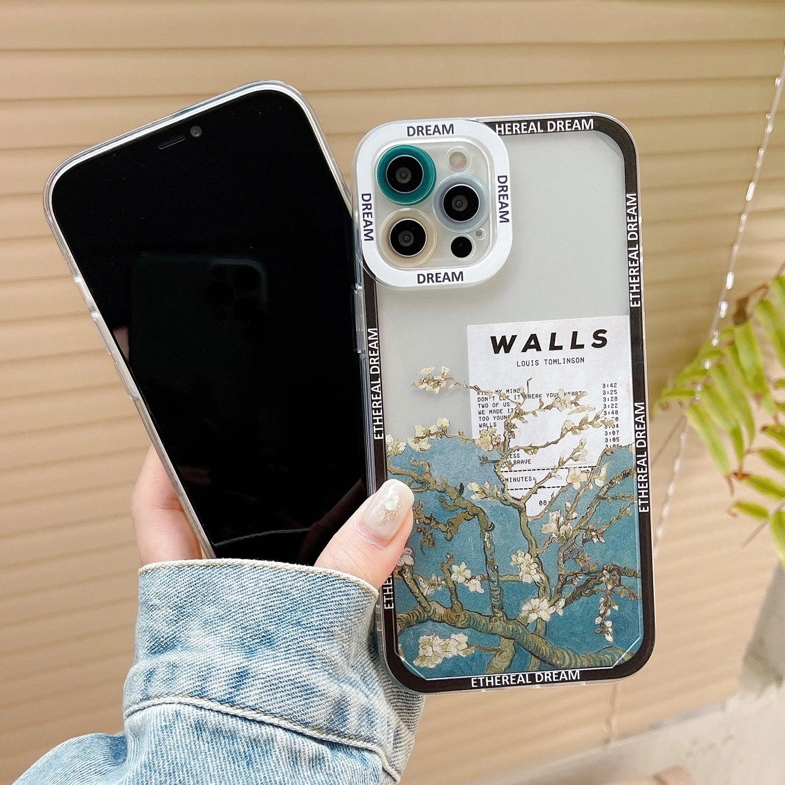 Cute Art Painting Design Phone Cases for iPhone 7, 8 Plus, X, XR, XS Max, 11, 12, 13, 14 Pro - Covers - Touchy Style .