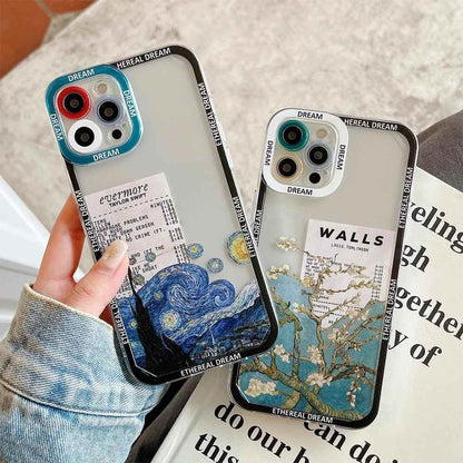 Cute Art Painting Design Phone Cases for iPhone 7, 8 Plus, X, XR, XS Max, 11, 12, 13, 14 Pro - Covers - Touchy Style