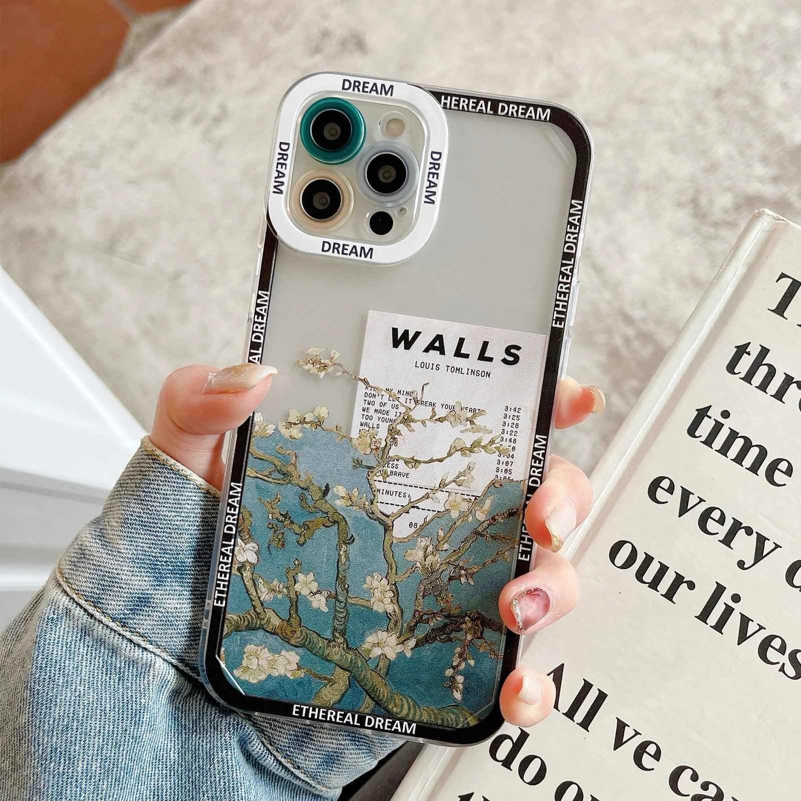 Cute Art Painting Design Phone Cases for iPhone 7, 8 Plus, X, XR, XS Max, 11, 12, 13, 14 Pro - Covers - Touchy Style