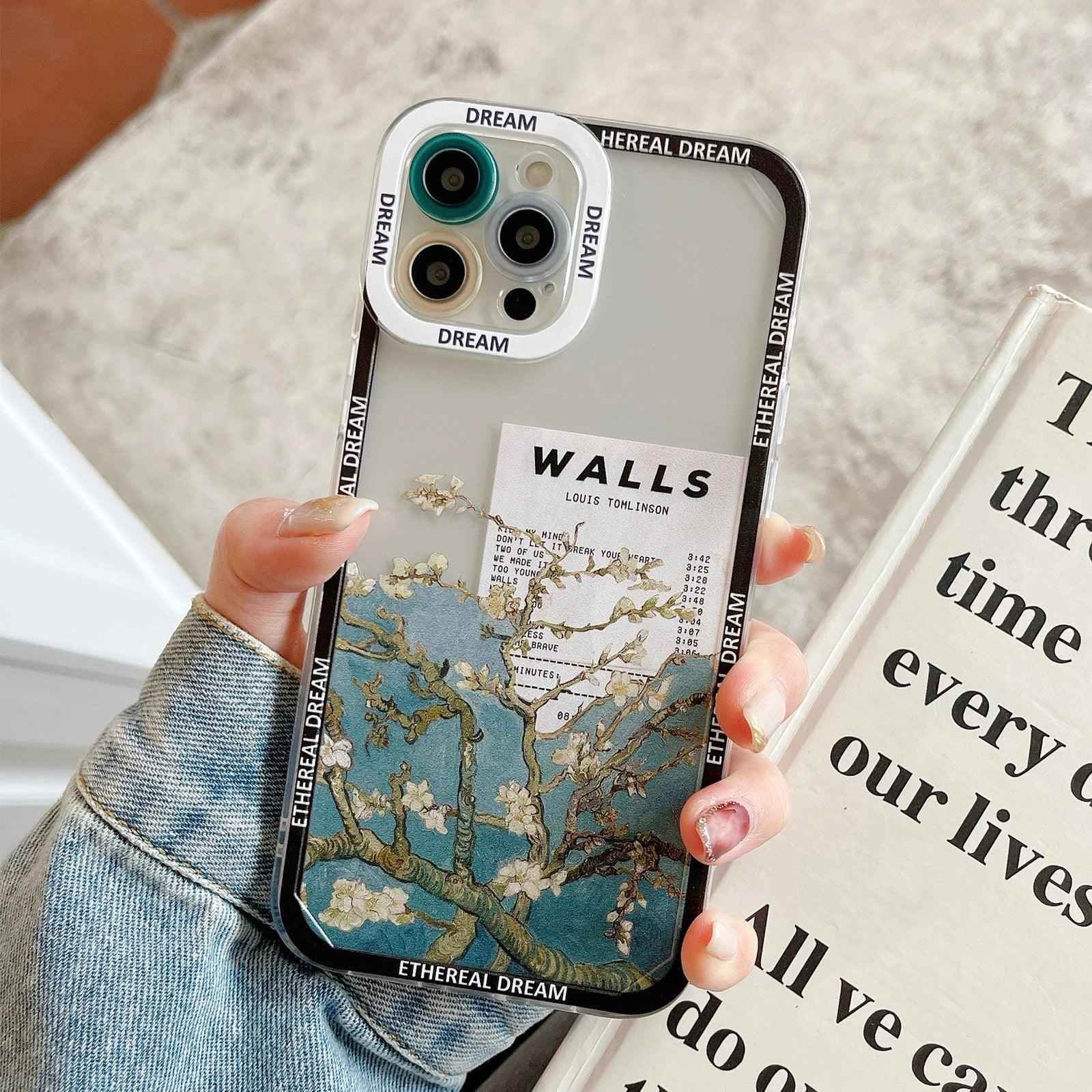 Cute Art Painting Design Phone Cases for iPhone 7, 8 Plus, X, XR, XS Max, 11, 12, 13, 14 Pro - Covers - Touchy Style .