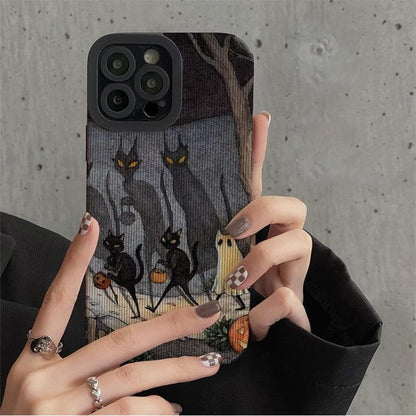 Dark Monster-Themed Phone Case - Cute Cover - Touchy Style