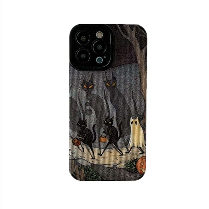 Cute, Funny, and Dark Monster-Themed Phone Case Cover for iPhone 14, 13, 11, 12 Pro Max, 6S, 7, 8 Plus, X, XS Max, and XR - Touchy Style .