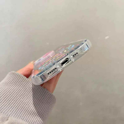 Cute Heart Mirror Phone Case for iPhone 11, 12, 13, 14, 15 Pro Max - Touchy Style