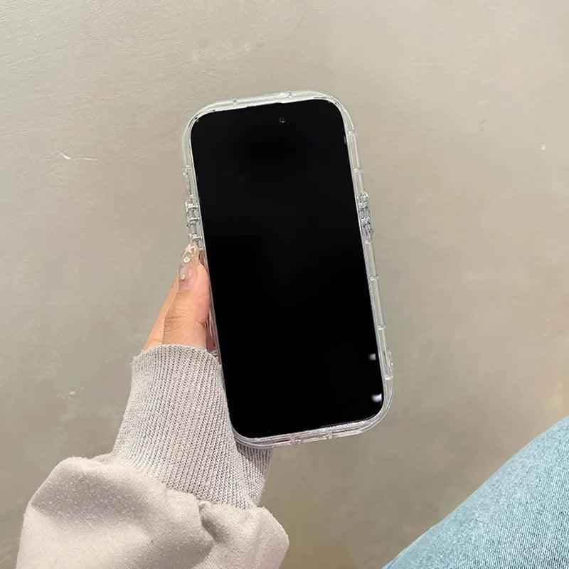 Cute Heart Mirror Phone Case for iPhone 11, 12, 13, 14, 15 Pro Max - Touchy Style