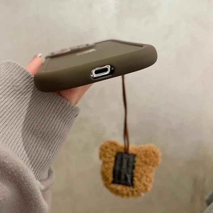 Cute Lucky Bear Candy Phone Case for iPhone 11, 12, 13, 14, 15 Pro Max - Touchy Style