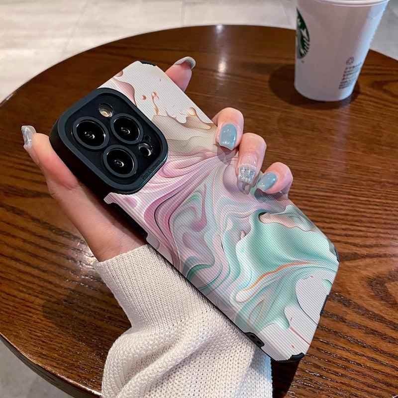 Cute Phone Case with Graffiti Flair - Adorable Cover for iPhone Models 7, 8 Plus, X, XR, XS Max, 11, 12, 13, 14 Pro Max, 12 Mini, 13 Mini, 14 Plus - Touchy Style .