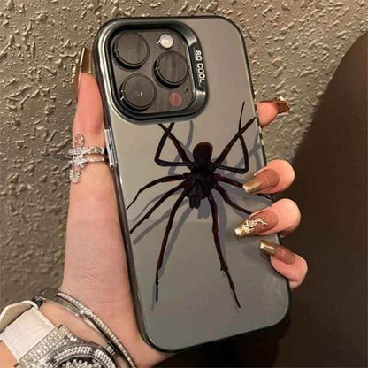 Cute Phone Cases For iPhone 11, 12, 13, 14, 15 Pro Max, XS, X, XR, 7, 8, 15 Plus, SE 2020 - Spider Matte Laser Cover - TSP236 - Touchy Style