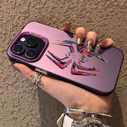Cute Phone Cases For iPhone 11, 12, 13, 14, 15 Pro Max, XS, X, XR, 7, 8, 15 Plus, SE 2020 - Spider Matte Laser Cover - TSP236 - Touchy Style