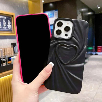 Cute Phone Cases For iPhone 11, 12, 13, 14, 15 Pro, or 16 Pro Max - Candy Heart Pattern - TSP519 - Touchy Style