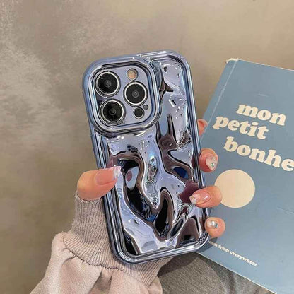 Cute Phone Cases For iPhone 14 13 12 11 Pro Max XS XR X 7 8 6S 14 Plus - Glossy Laser Plating - Touchy Style