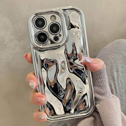 Cute Phone Cases For iPhone 14 13 12 11 Pro Max XS XR X 7 8 6S 14 Plus - Glossy Laser Plating - Touchy Style