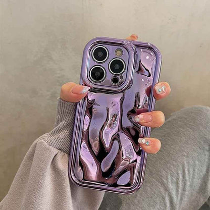 Cute Phone Cases For iPhone 14 13 12 11 Pro Max XS XR X 7 8 6S 14 Plus - Glossy Laser Plating - Touchy Style