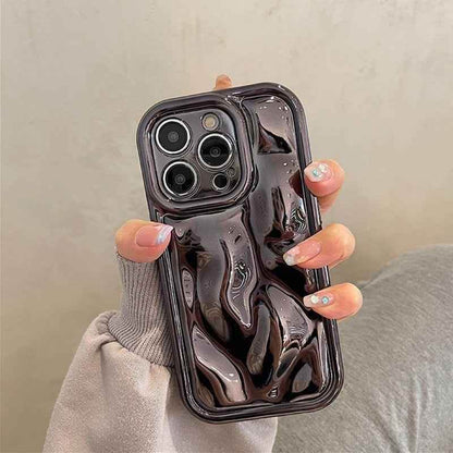 Cute Phone Cases For iPhone 14 13 12 11 Pro Max XS XR X 7 8 6S 14 Plus - Glossy Laser Plating - Touchy Style .