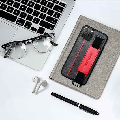 Cute Phone Cases For iPhone 15, 14, 12 Pro, 13 PRO MAX, 11 XS XR 8 Plus Leather Candy Wristband - Touchy Style