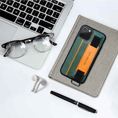 Cute Phone Cases For iPhone 15, 14, 12 Pro, 13 PRO MAX, 11 XS XR 8 Plus Leather Candy Wristband - Touchy Style