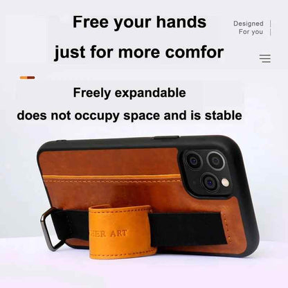 Cute Phone Cases For iPhone 15, 14, 12 Pro, 13 PRO MAX, 11 XS XR 8 Plus Leather Candy Wristband - Touchy Style