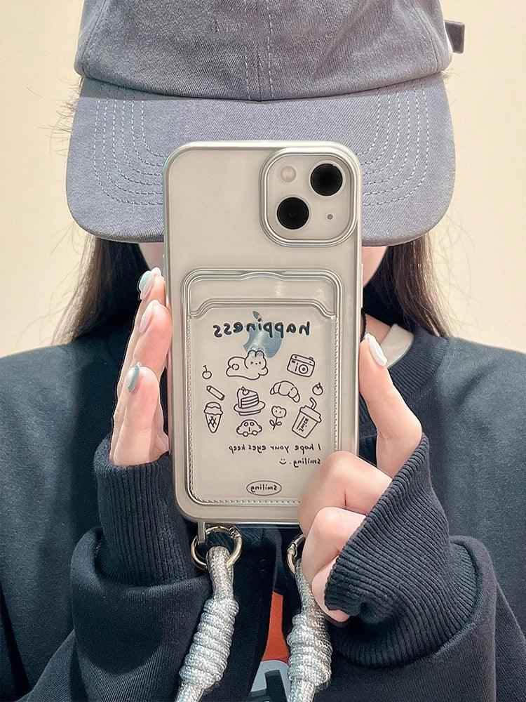 Cute Phone Cases For iPhone 15, 14, 13, 11, or 12 Pro Max - Cartoon Rabbit - TSP285 - Touchy Style
