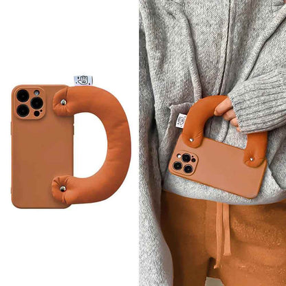 Cute Phone Cases For iPhone 15, 14, 13, 12, 11, Pro Max, 7, 8, Plus, XS, and XR - Puff Wristband, Solid Color - TSP473 - Touchy Style