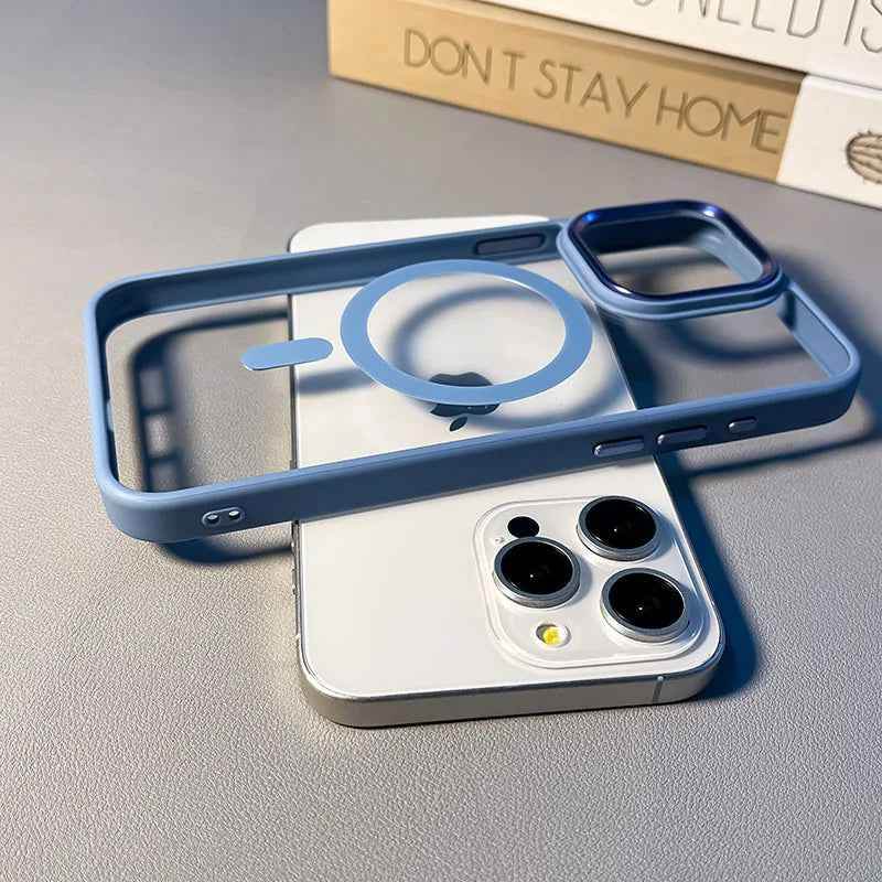 Cute Phone Cases For iPhone 15, 14, 13, 12, and 11 Pro Max - Transparent Acrylic Hard Cover - TSP415 - Touchy Style