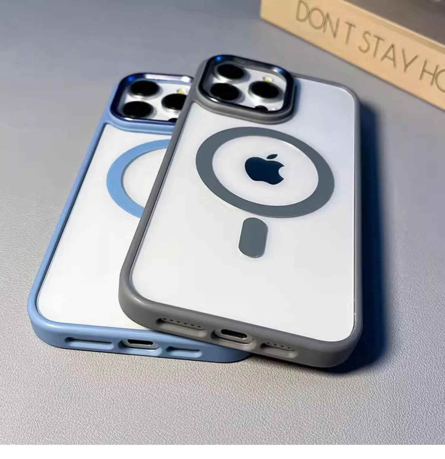 Cute Phone Cases For iPhone 15, 14, 13, 12, and 11 Pro Max - Transparent Acrylic Hard Cover - TSP415 - Touchy Style
