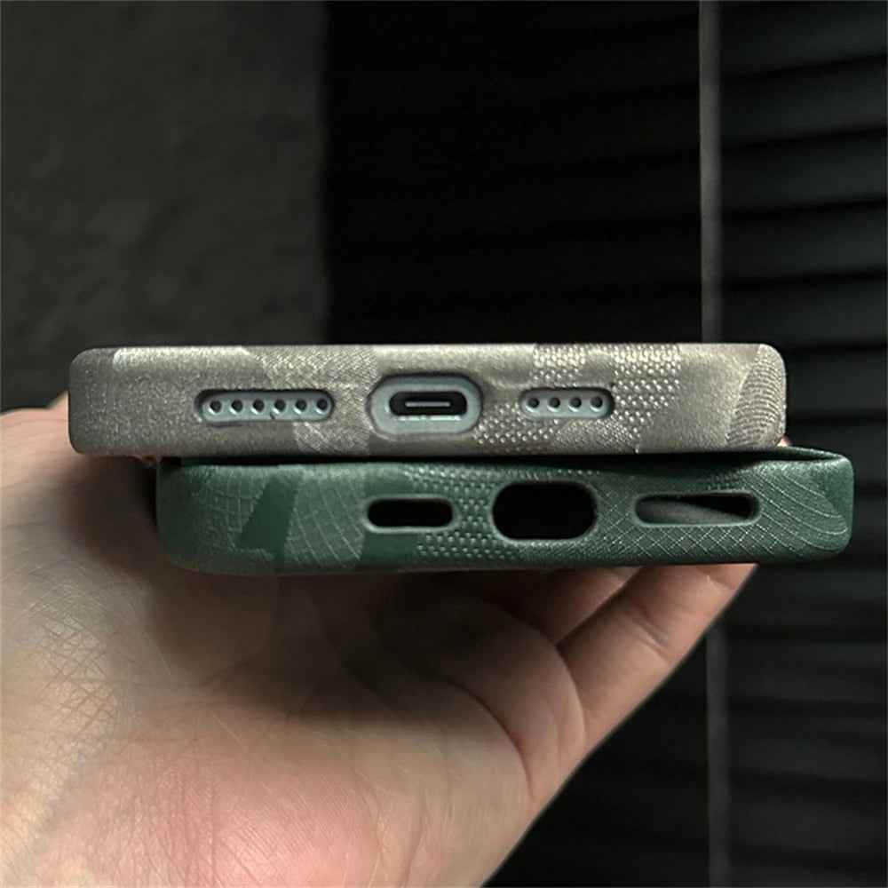 Cute Phone Cases for iPhone 15, 14, 13, 12 Pro Max, and 15 Pro Max - Luxury Camouflage Shockproof Armor Case - TSP419 - Touchy Style