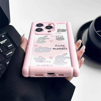 Cute Phone Cases For iPhone 15 Pro Max, 14, 13, 12, and 11 - Cute Rabbit Lively Dog - TSP281 - Touchy Style