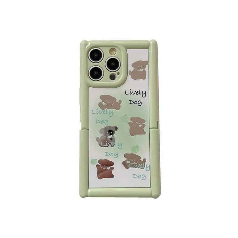 Cute Phone Cases For iPhone 15 Pro Max, 14, 13, 12, and 11 - Cute Rabbit Lively Dog - TSP281 - Touchy Style