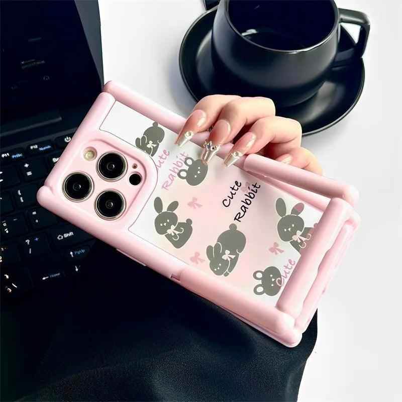 Cute Phone Cases For iPhone 15 Pro Max, 14, 13, 12, and 11 - Cute Rabbit Lively Dog - TSP281 - Touchy Style
