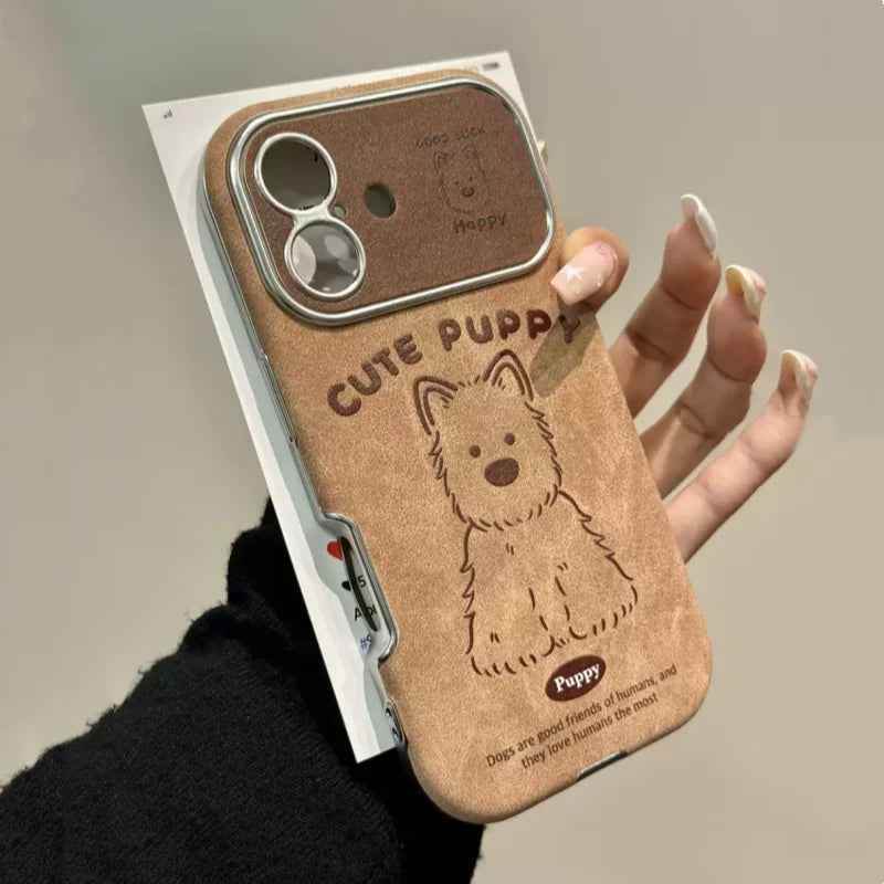 Cute Phone Cases for iPhone 16, 15, 14, 13, 12, 11 Pro Max Plus - Western Highland Dog - TSP330 - Touchy Style
