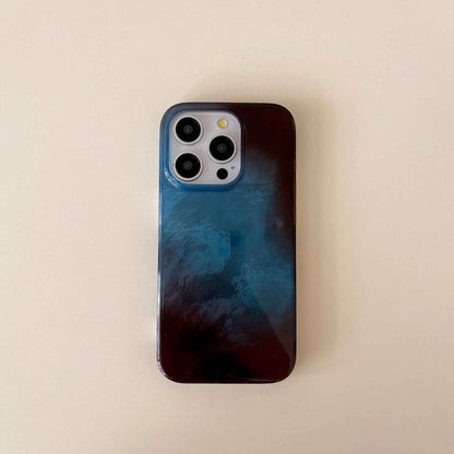 Cute Phone Cases For iPhone 16, 15, 14, or 13 Pro Max - Gradient Double Layers - TSP496 - Touchy Style