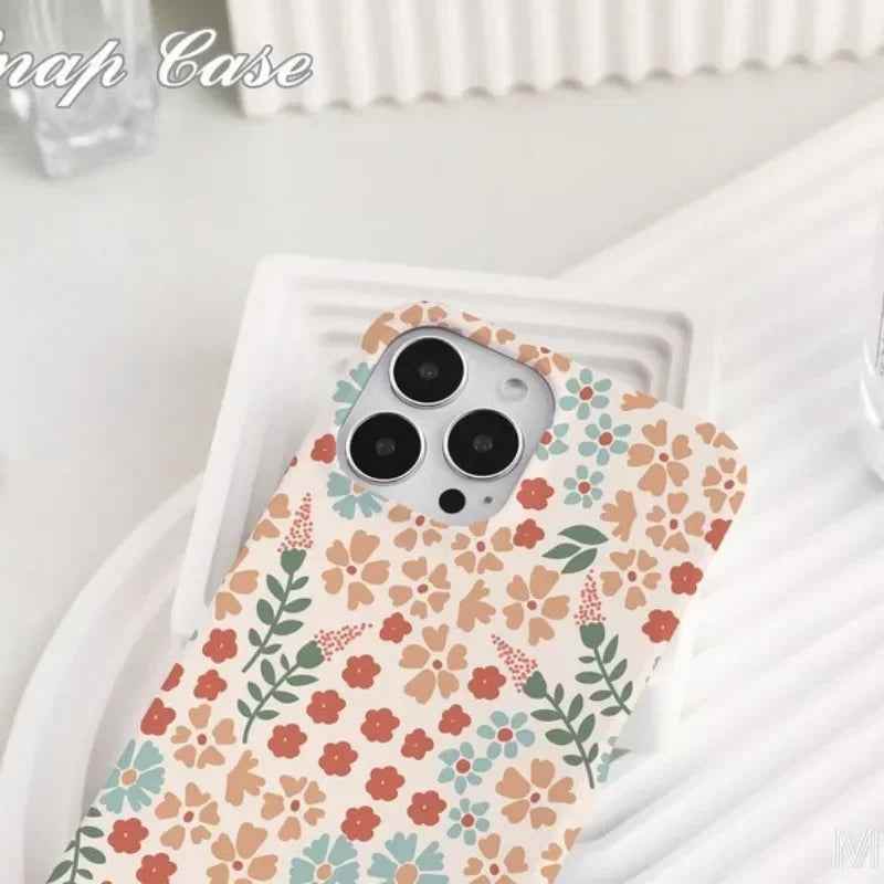 Cute Phone Cases for iPhone 16ProMax, 15, 14, 13, 12, and 11 PRO Plus models - Forest Garden - TSP502 - Touchy Style