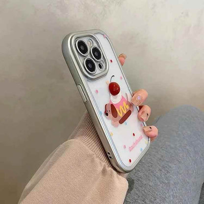 Cute Phone Cases: Kawaii Dachshund Puppy Transparent Case for iPhone 15-11 Pro Max - TSP303 - Touchy Style
